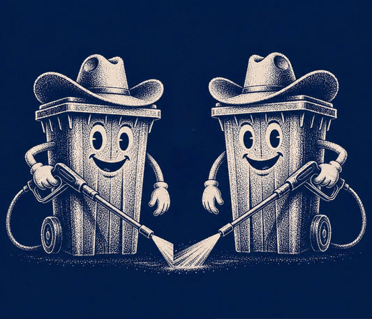 Trash Bin Wash - 2 bins